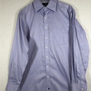 Hart Schaffner Marx Purple Dress Shirt